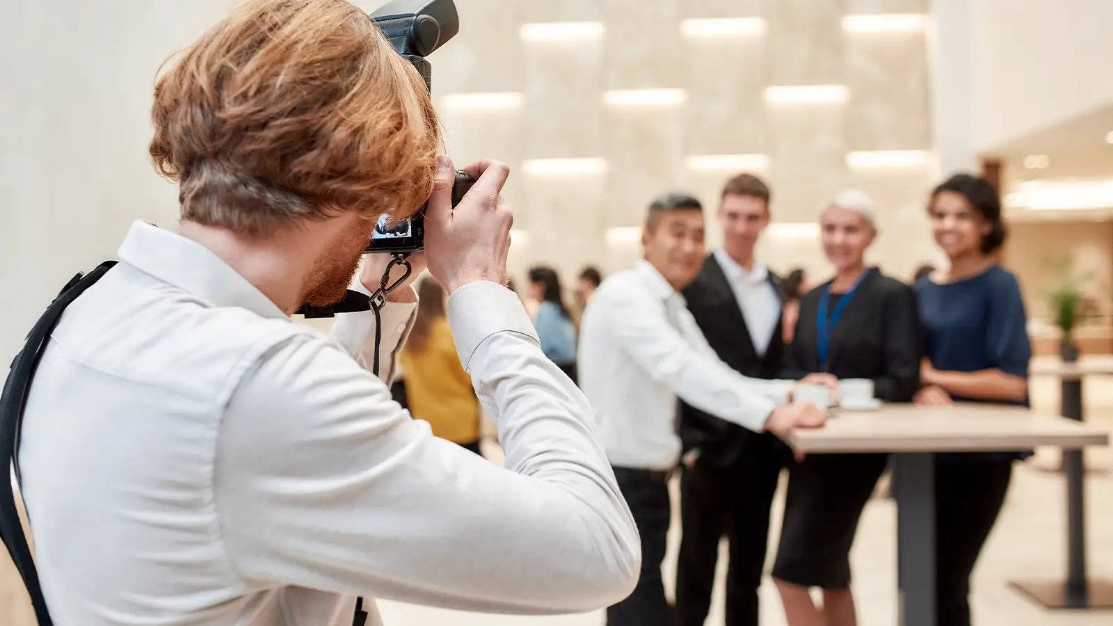 Beispiel für Unternehmensfotografie