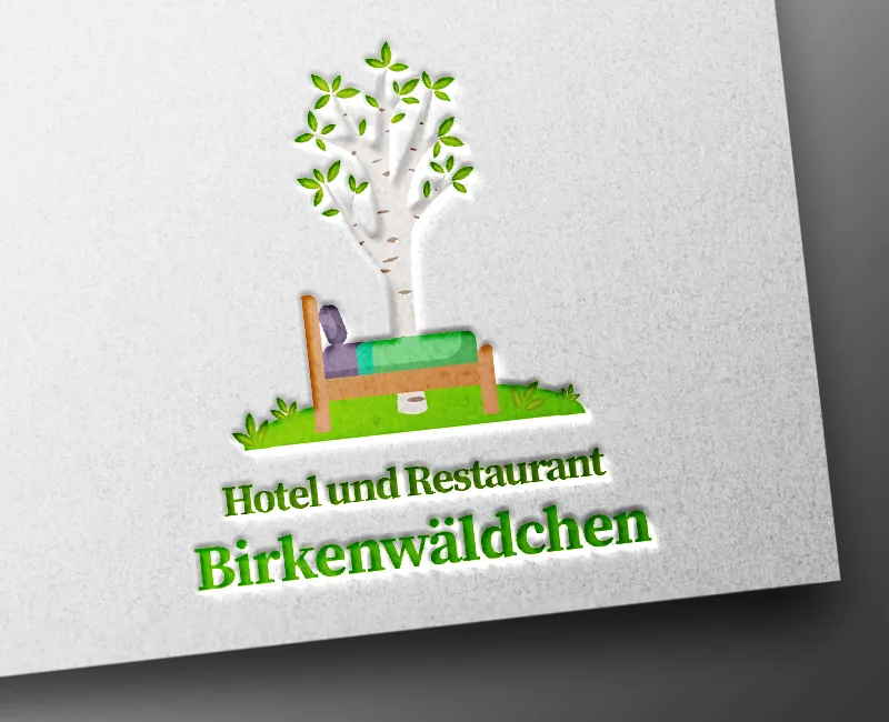 Birkenwäldchen - Logogestaltung durch Agentur