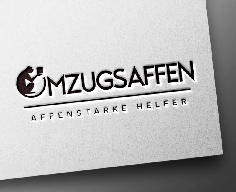 Umzugsaffen - Logogestaltung durch Agentur