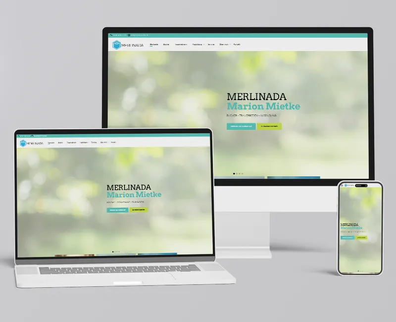 Webseite Merlinada