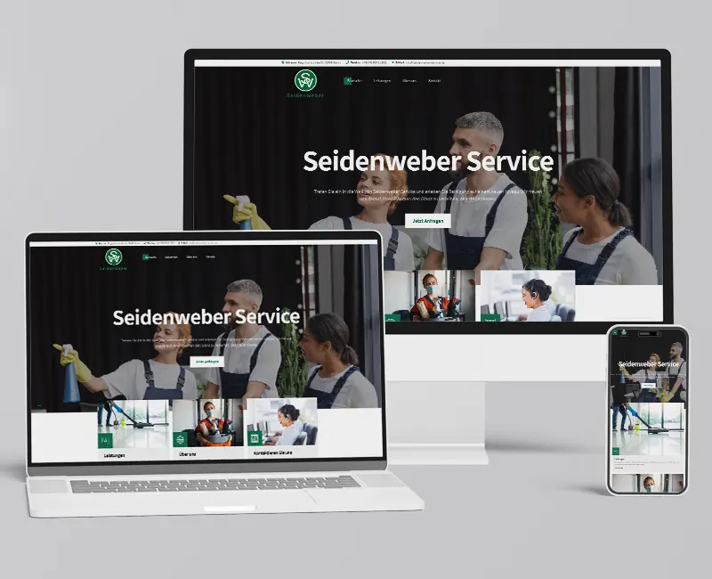 Webseite Seidenweber Service